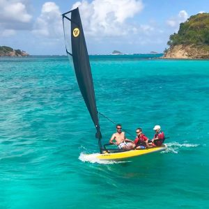 The Inflatable Sailboat that fits in 2 bags - Tiwal