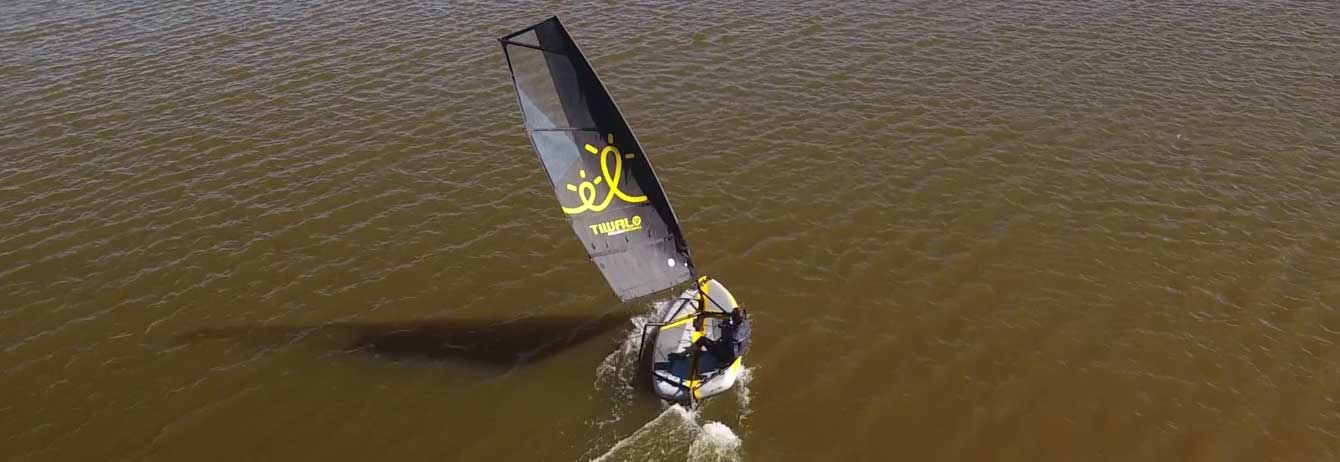 Tiwal transportable boat sailing namibia