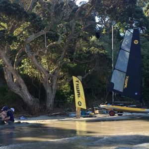 Tiwal sailboat in New Zealand