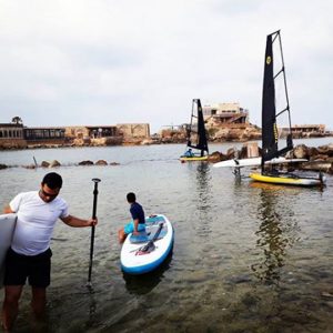 Voilier de poche Tiwal 3 en Israel