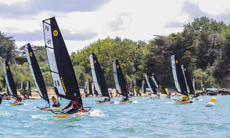 Perfect sailing conditions for the Tiwal Cup 2019