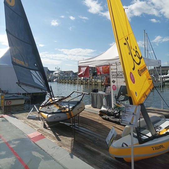 Tiwal sailboats in Annapolis