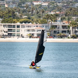 Schifffahrt in der Mission Bay, San Diego (Kalifornien)