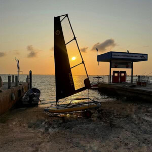 Out of the water after a beautiful sail in Mussulo Bay