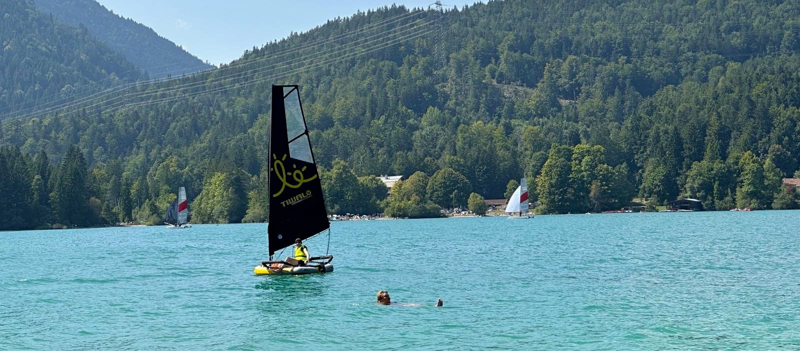 Jolle Tiwal 3 am Walchensee