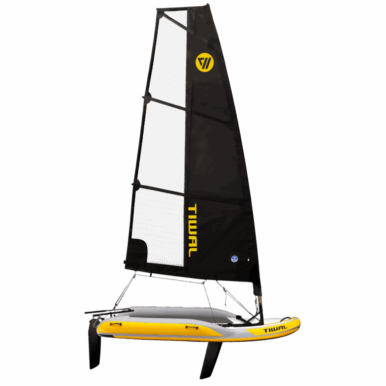 Tiwal 2L aufblasbare familien Jolle mit 7qm Segel